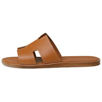 HERMES Izmir Slip Resistant Slide Slippers Men's Brown