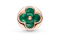 LOUIS VUITTON Color Blossom Bb Sun Ear Stud Pink Gold And Malachite - Per Unit