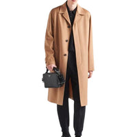 PRADA Coats Men Camel
