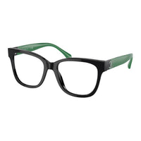 CHANEL Cellulose Acetate Irregular Shape Eyeglass Frames Women's Green