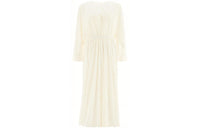 DIOR Long-Sleeved Dresses Women's White