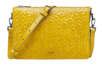 DIOR Oblique Gravity Print Leather Shoulder Bag Crossbody Bag Regular Men's Yellow
