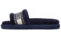 DIOR Dway Slide Slippers Women's Dark Blue