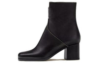 HERMES Ankle Boots 6cm Women's Black