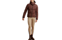 HERMES Down Jackets Men Saddle Red
