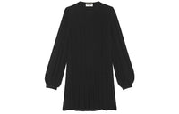 SAINT LAURENT Long-Sleeved Dresses Women's Black