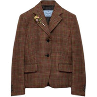 PRADA Business Suits Coats Women's Brown