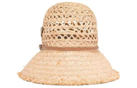 PRADA Raffia Bucket Hats Women's Brown