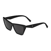 SAINT LAURENT Acetate Cat Eye Sunglasses Men's Black