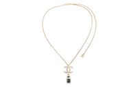 CHANEL Necklaces Women's Gold