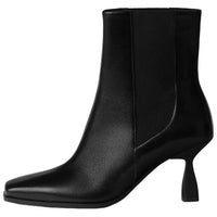 HERMES Gill Short Chelsea Boots Women's Black
