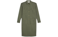 CELINE FW22 Long-Sleeved Dresses Women's Green