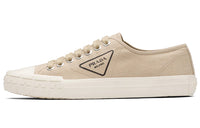 PRADA Wheel Low Top Skateboard Shoes Men's Light Brown