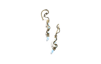CHANEL Earrings Women's Blue
