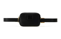 MIU MIU Solid Color Decoration Pin Buckle Leather Belts Women's Black Width: 3CM