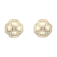 CHANEL Metal Earrings Women's Gold