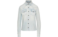 SAINT LAURENT Shirts Women's Blue