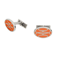 HERMES Metal Palladium-Plated Cufflinks Men's Multicolor