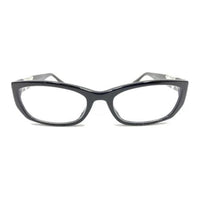 PRADA Plate Frame Cat Eye Eyeglass Frames Women's Black