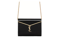 SAINT LAURENT Vicky Polypropylene Crossbody Bag Shoulder Bag Women's Black