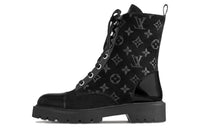 LOUIS VUITTON Territory Short Martin Boot Women's Black