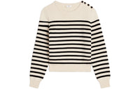 CELINE Striped Knitted Jumper