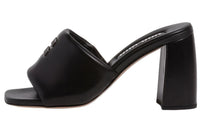 MIU MIU Slide Slippers Women's Black
