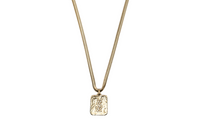SAINT LAURENT Pre-Owned 1980s Cassandre-logo Pendant Necklace