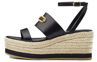 HERMES Elise Slide Slippers Women's Black