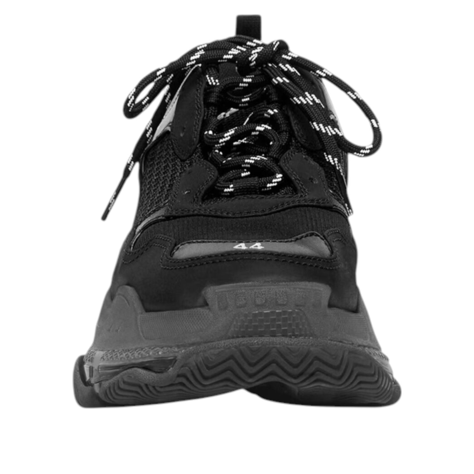 Balenciaga Triple S Clear Sole 'Black' 541624W2FB11000