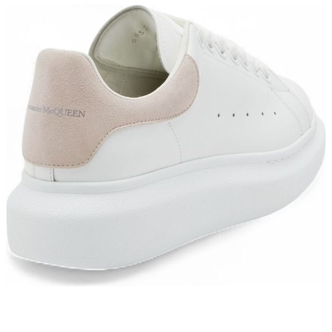 (WMNS) Alexander McQueen Oversized Sneaker 'White Patchouli' 553770-WIEF1-9182
