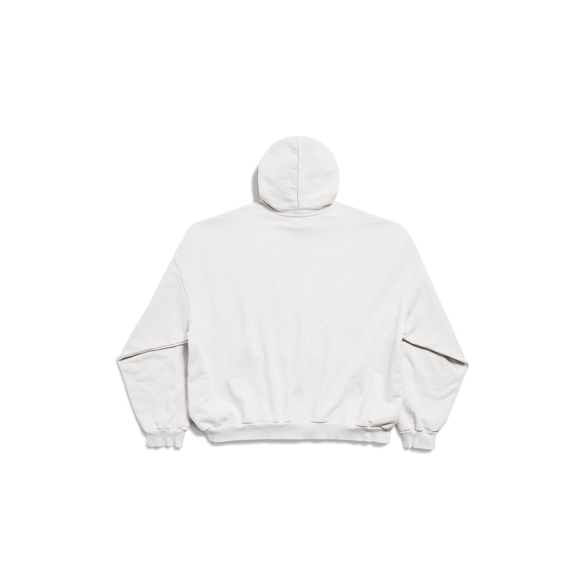 (WMNS) Balenciaga Beverly Hills Hoodie Oversized 'Off White Black' 739024TQVS73307