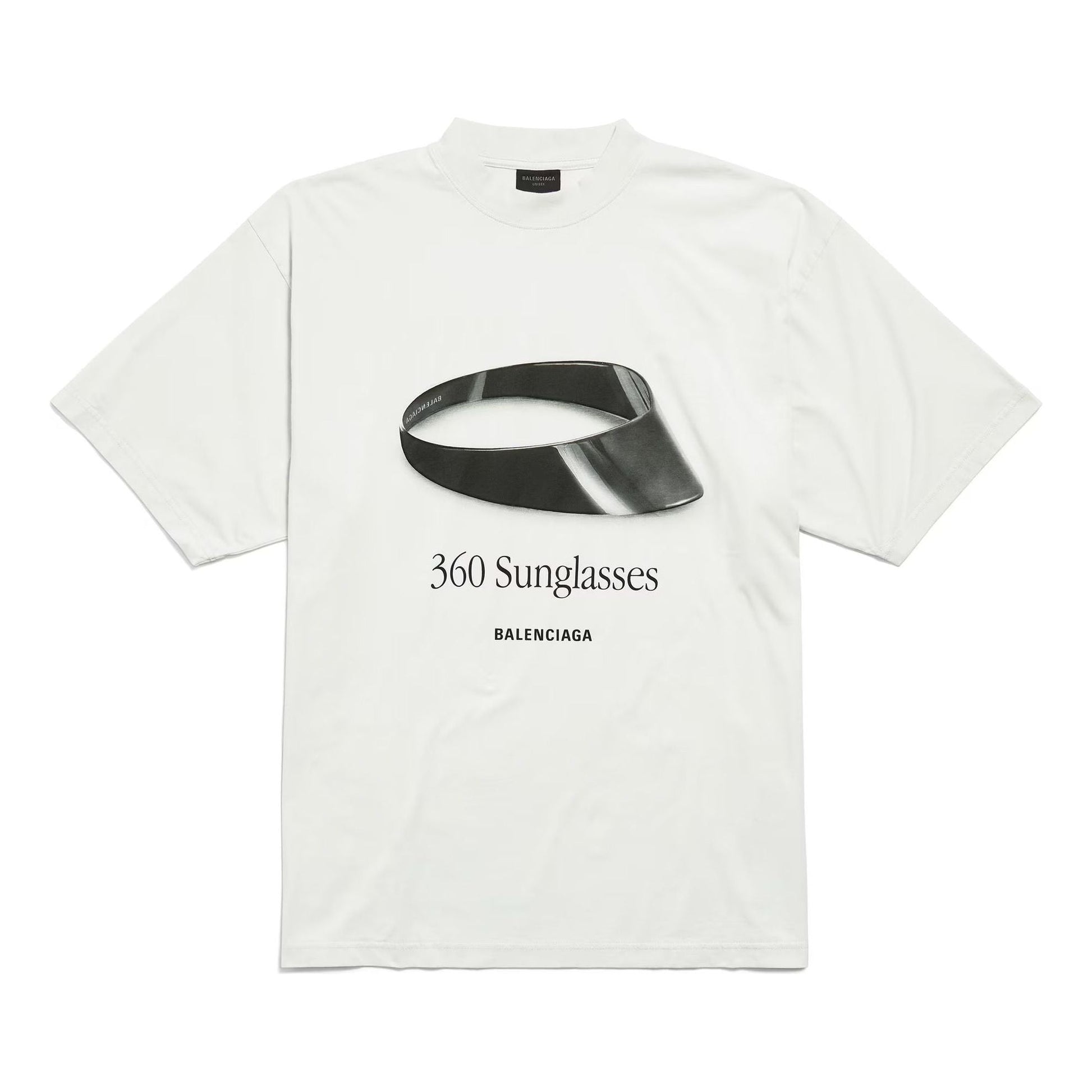 Balenciaga 360 Sunglasses T-Shirt 'White' 764235TSVH89012