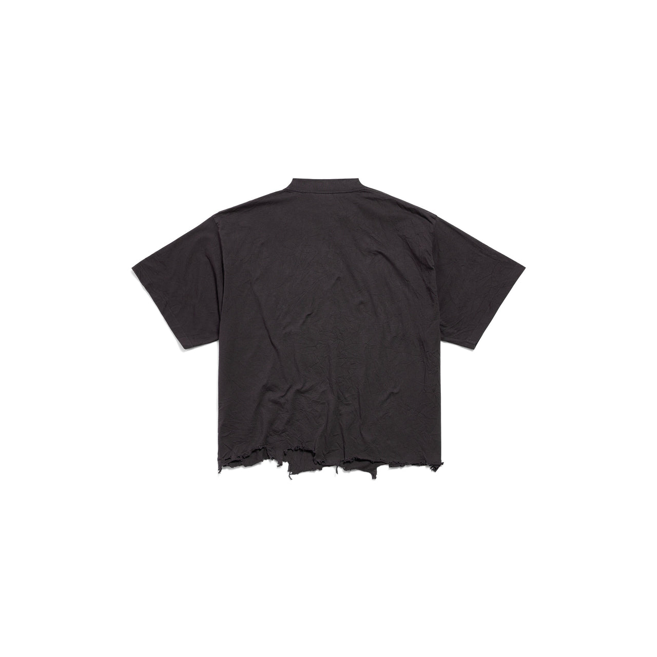(WMNS) Balenciaga Loop Sports Icon Cropped T-Shirt 'Black' 783399TRVC23521