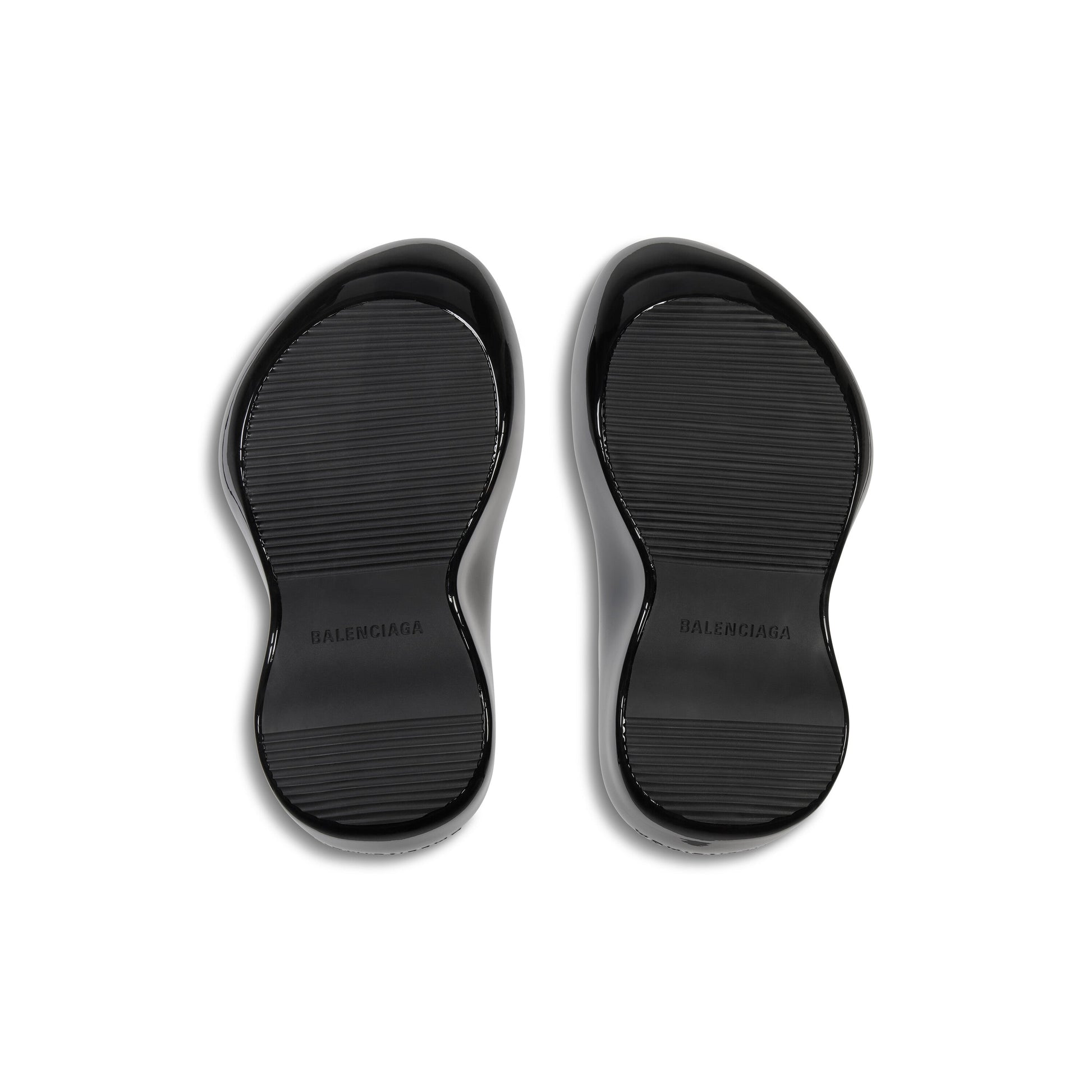 (WMNS) Balenciaga Technoslide Sandals 'Black' 787876W0FOH1000