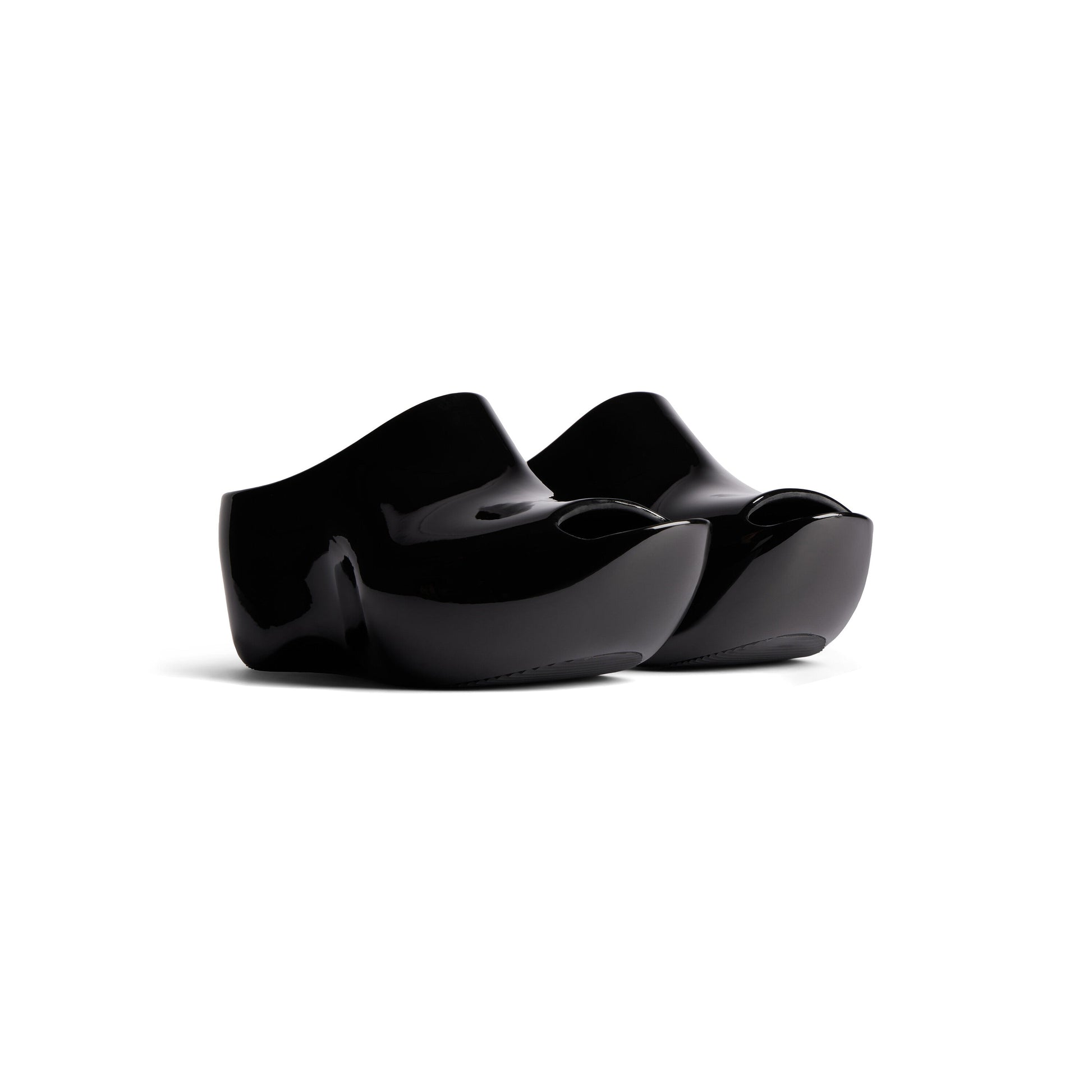 (WMNS) Balenciaga Technoslide Sandals 'Black' 787876W0FOH1000