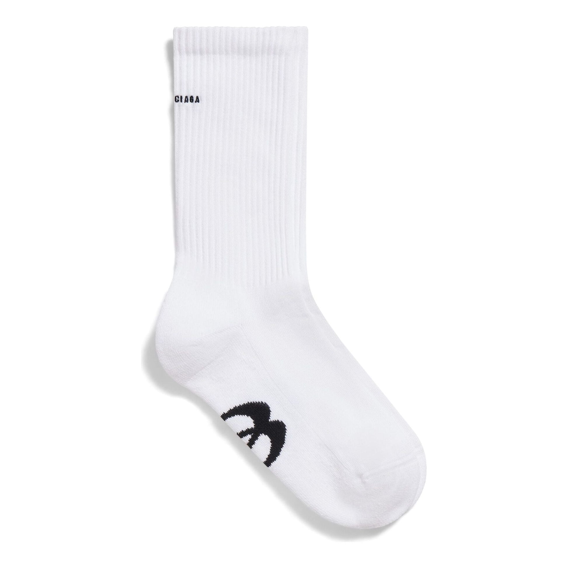 Balenciaga Unity Sports Icon Socks 'White Black' 788825472B49060