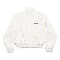 (WMNS) Balenciaga Mirror Balenciaga Regular Tracksuit Jacket 'White' 790745TPQ389000