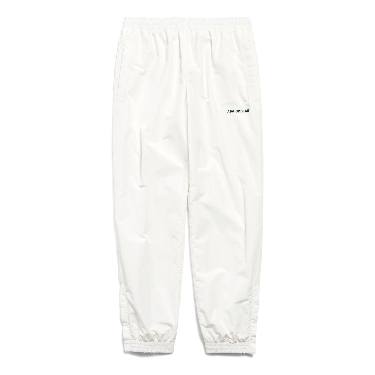 (WMNS) Balenciaga Mirror Balenciaga Regular Tracksuit Pants 'White' 791061TPQ389000