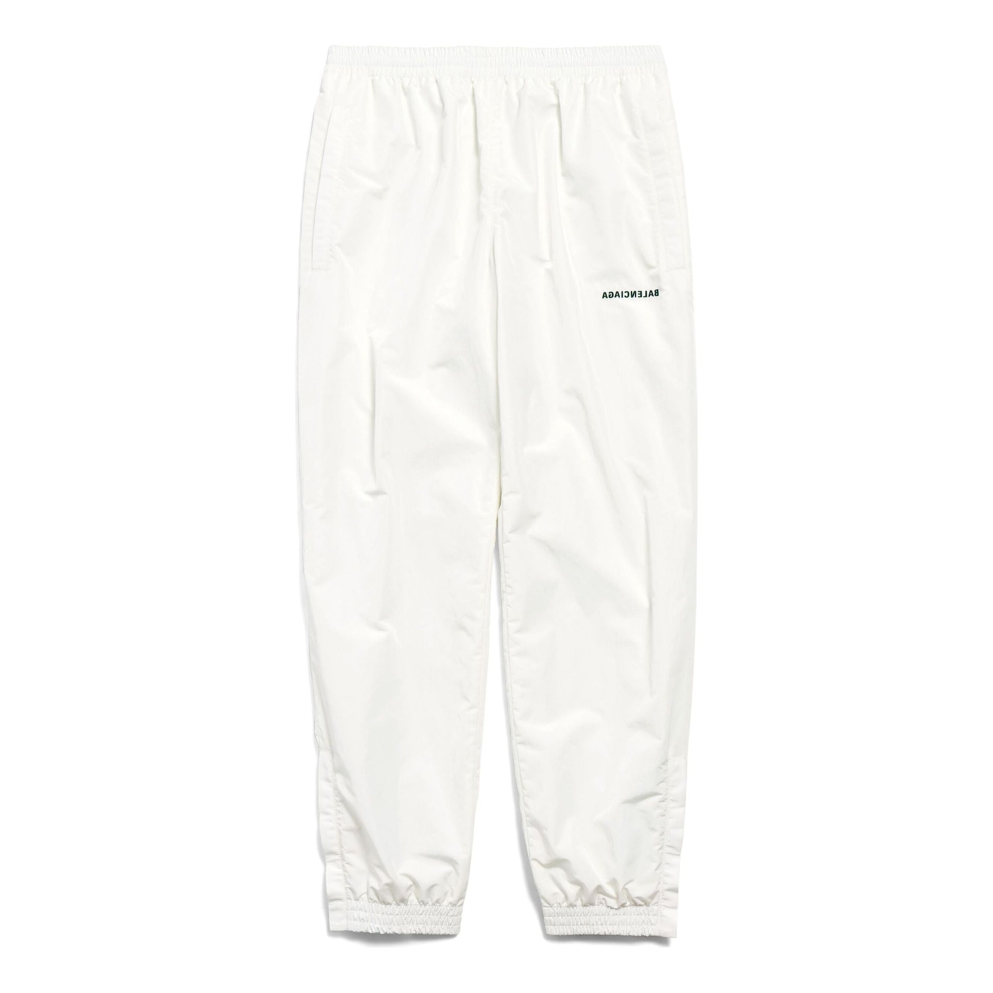 (WMNS) Balenciaga Mirror Balenciaga Regular Tracksuit Pants 'White' 791061TPQ389000