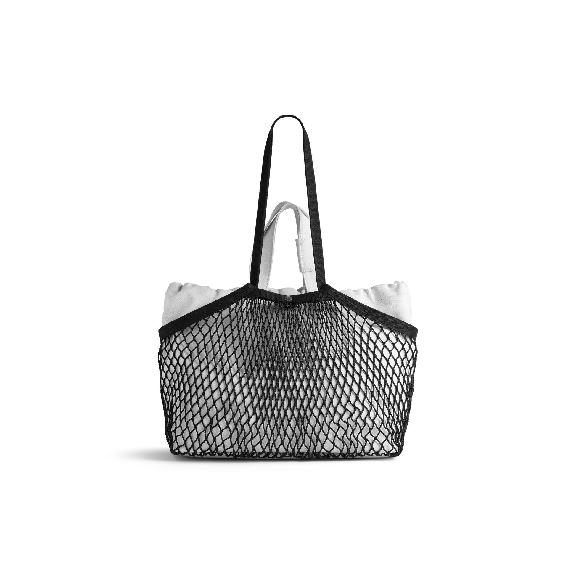 (WMNS) Balenciaga 24/7 Medium Tote Bag 'Beige Black' 7918092AA479960