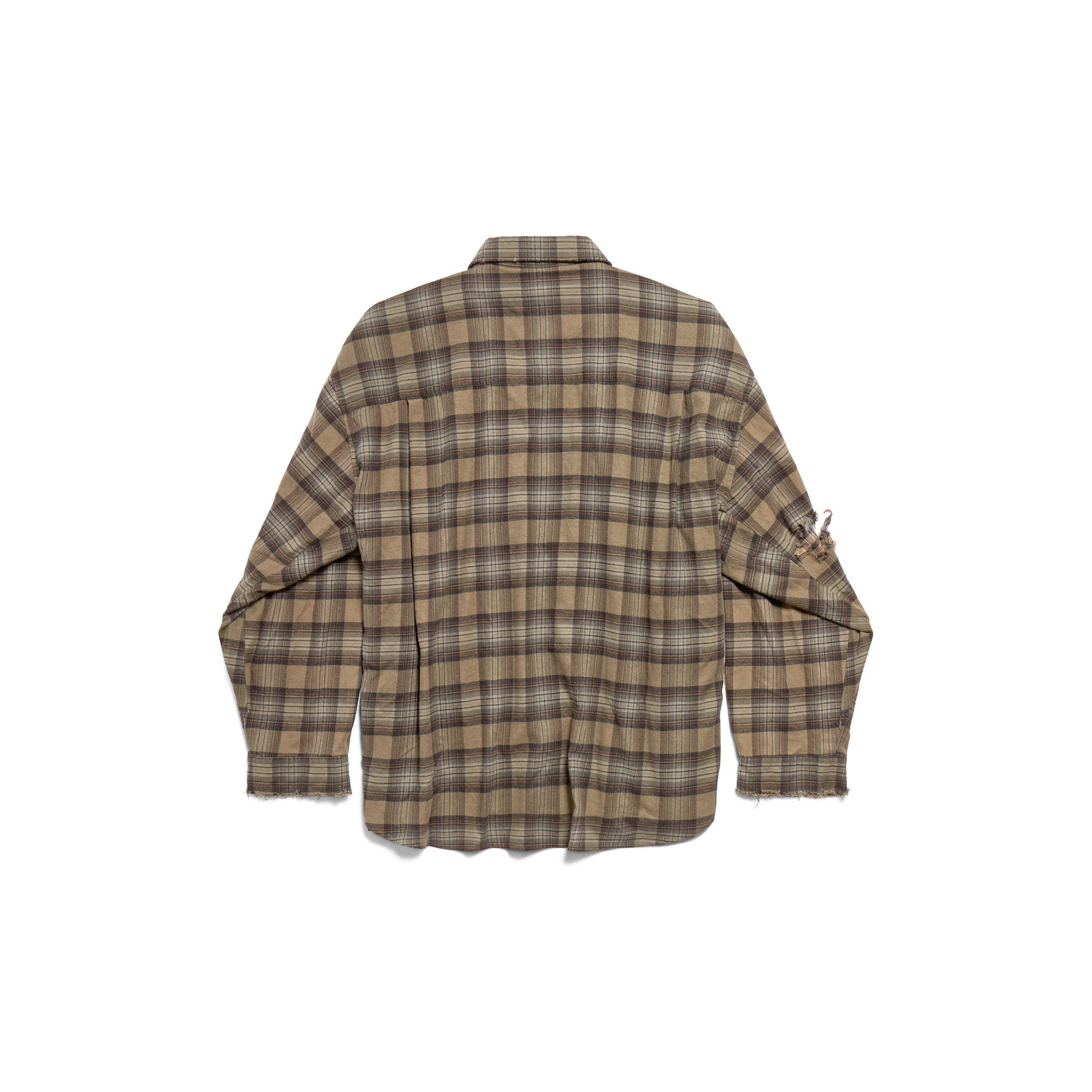 Balenciaga Paris Liberty Layered Shirt Oversized 'Dark Green' 794656TQM202880