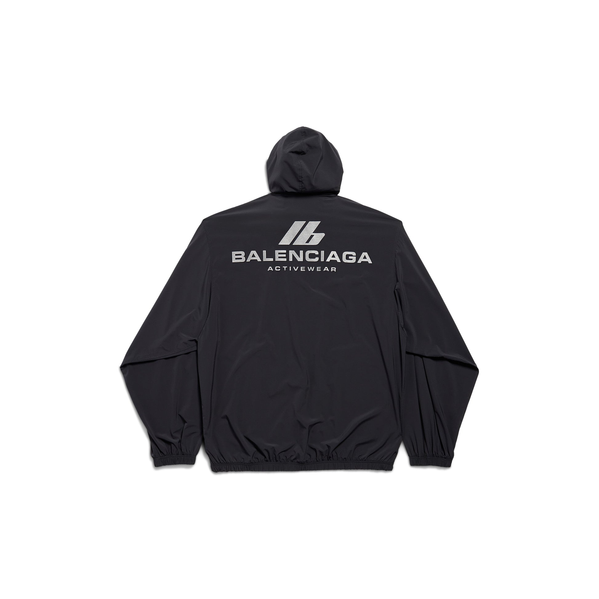(WMNS) Balenciaga Activewear Windbreaker 'Black' 794783TQO351000