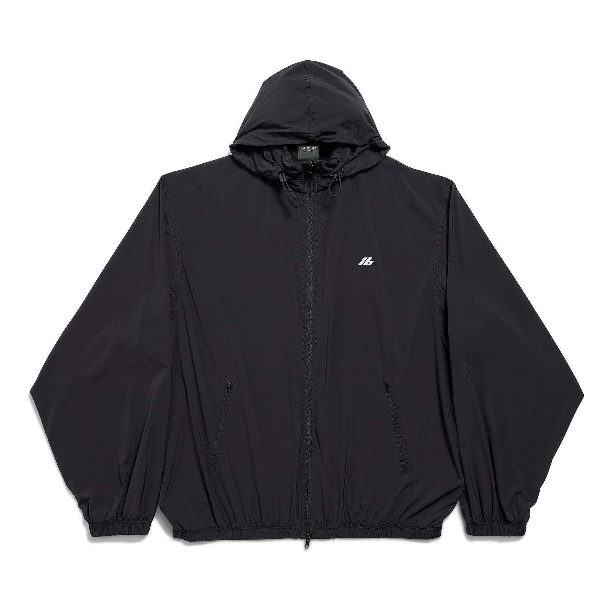 (WMNS) Balenciaga Activewear Windbreaker 'Black' 794783TQO351000