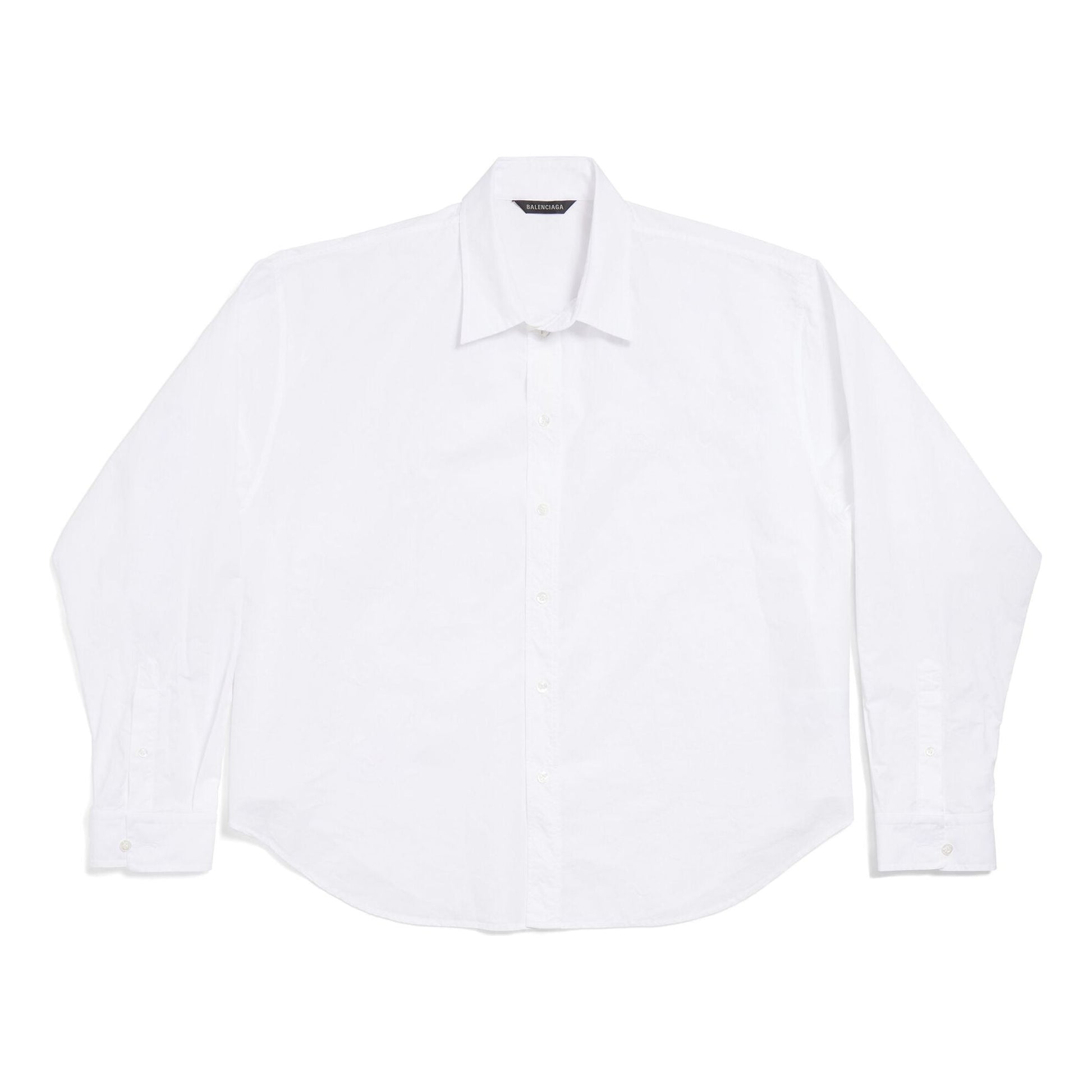 (WMNS) Balenciaga BB Classic Balenciaga Shirt Regular Fit 'White' 796978TNM609000