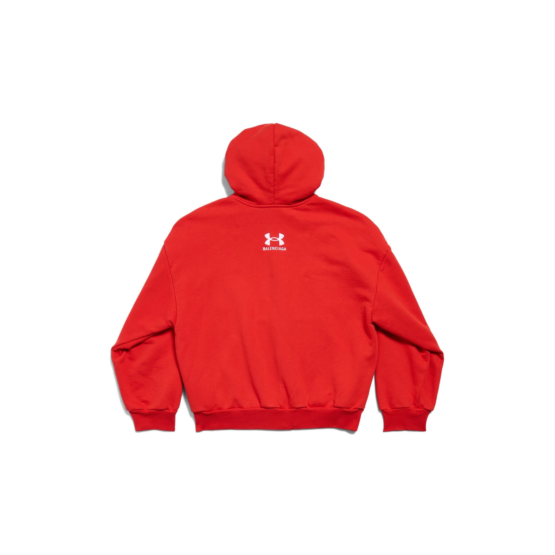 Balenciaga x Under Armour Zip-Up Hoodie 'Red White' 803264TRVB86540
