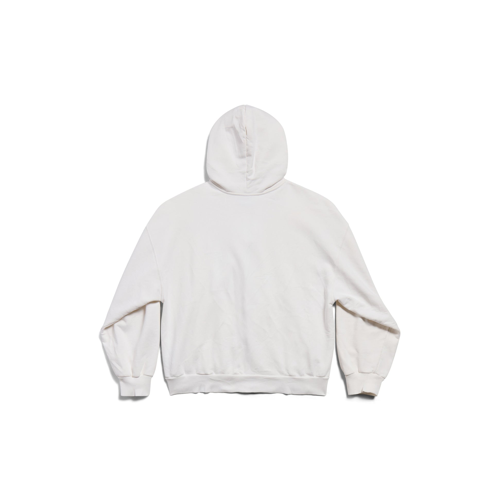 (WMNS) Balenciaga Champs-elysees Full Zip Hoodie Regular Fit 'White' 803264TRVM99016
