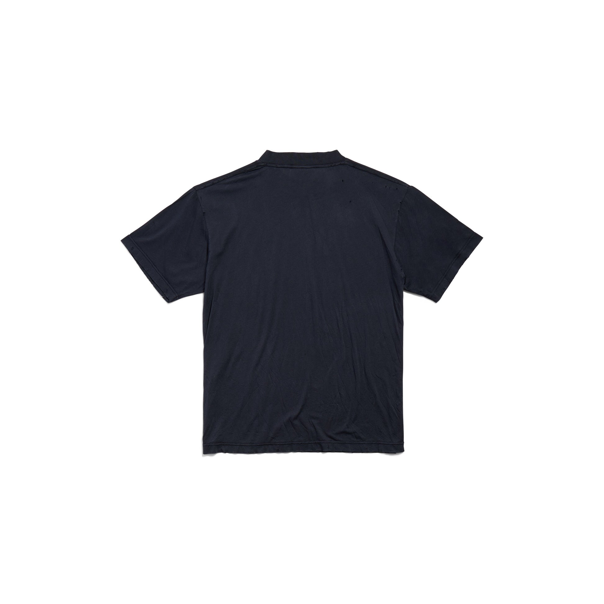 (WMNS) Balenciaga Saint Germain T-shirt 'Dark Blue' 809122TRVP18065