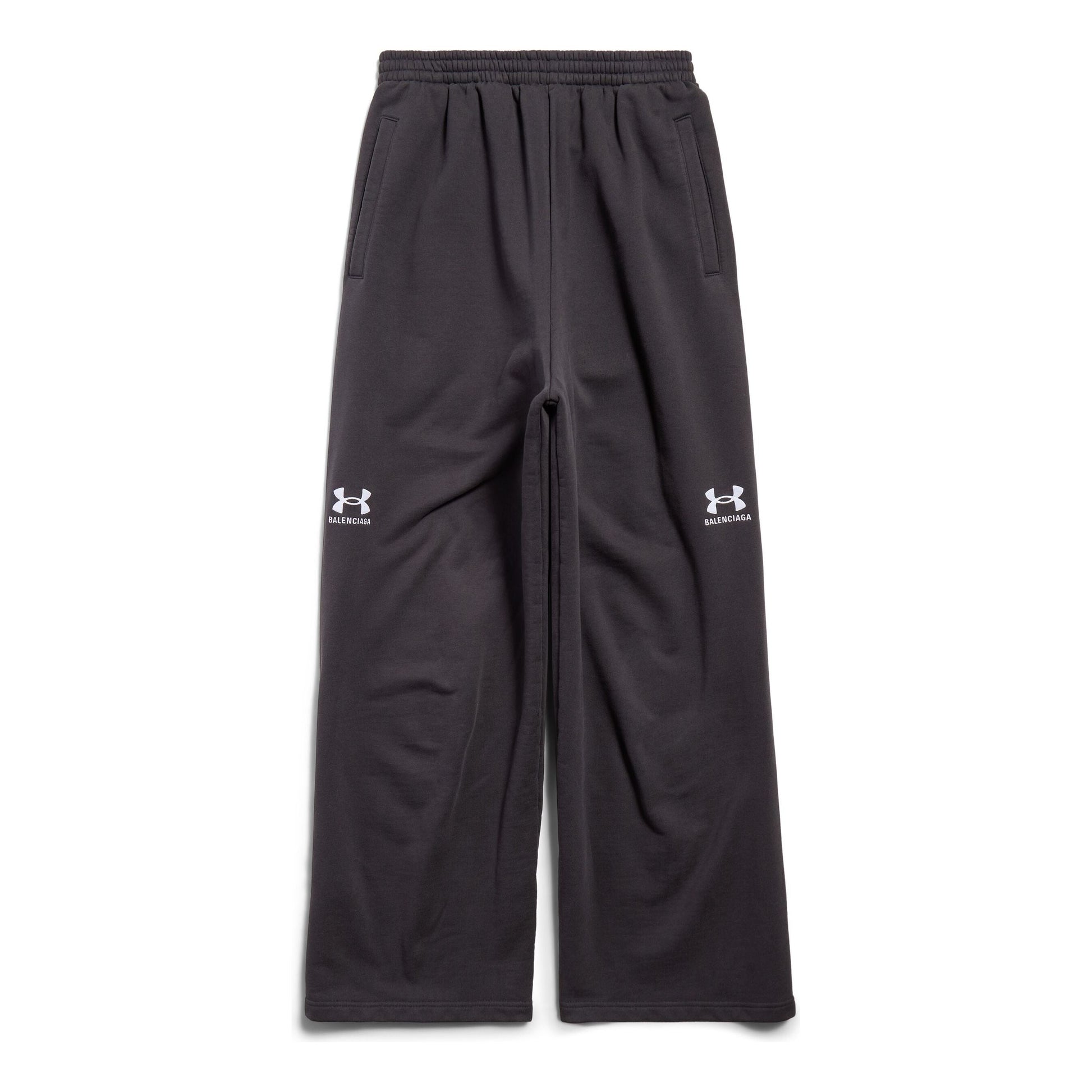 Balenciaga x Under Armour Baggy Sweatpants 'Black White' 809709TRVB89034