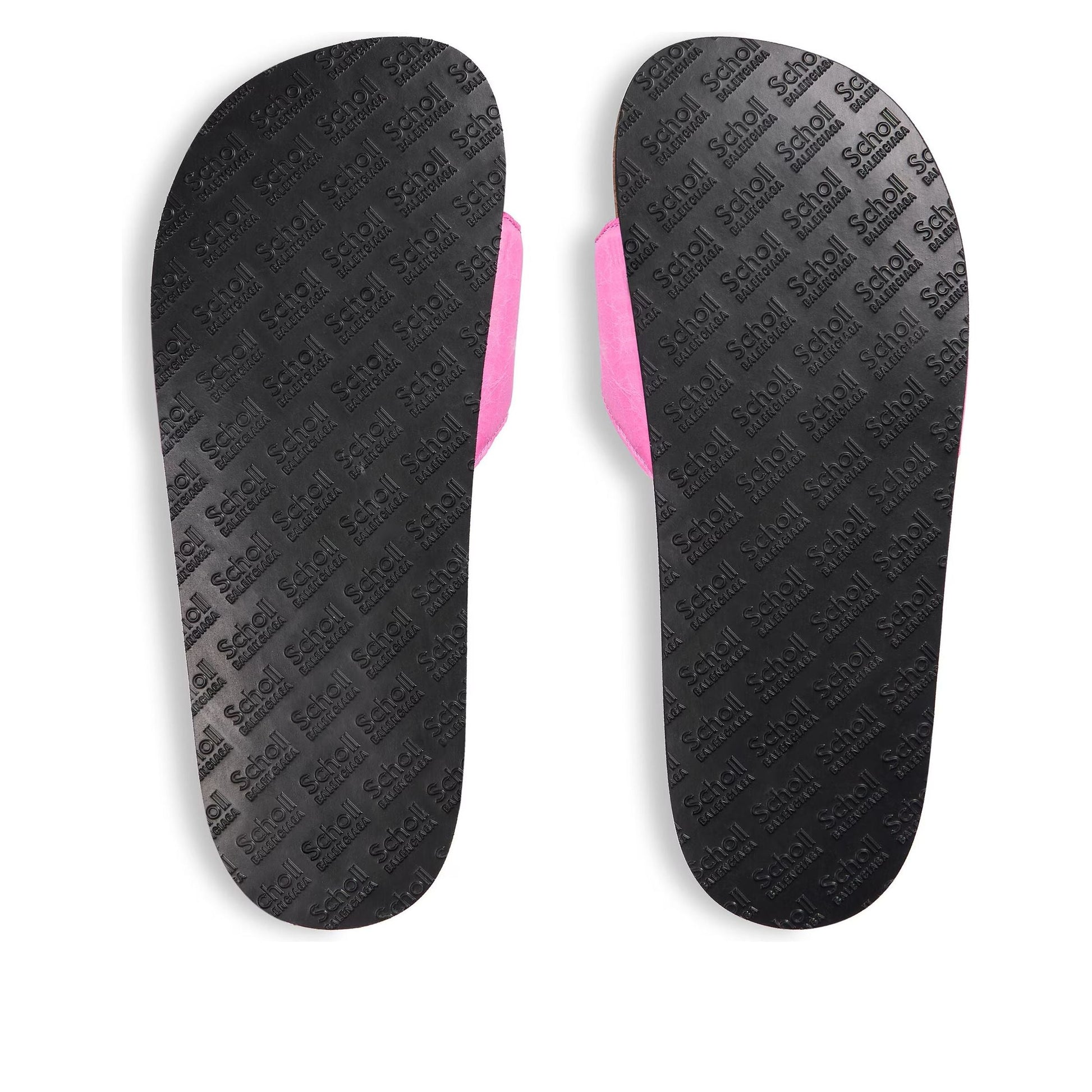(WMNS) Balenciaga I Scholl Flat Sandals 'Glossy Pink' 827426WAD4V5058